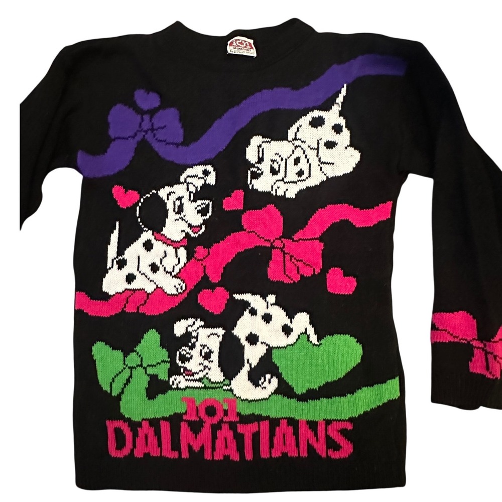 Vintage 101 Dalmatians JetSet sweater, Large 14